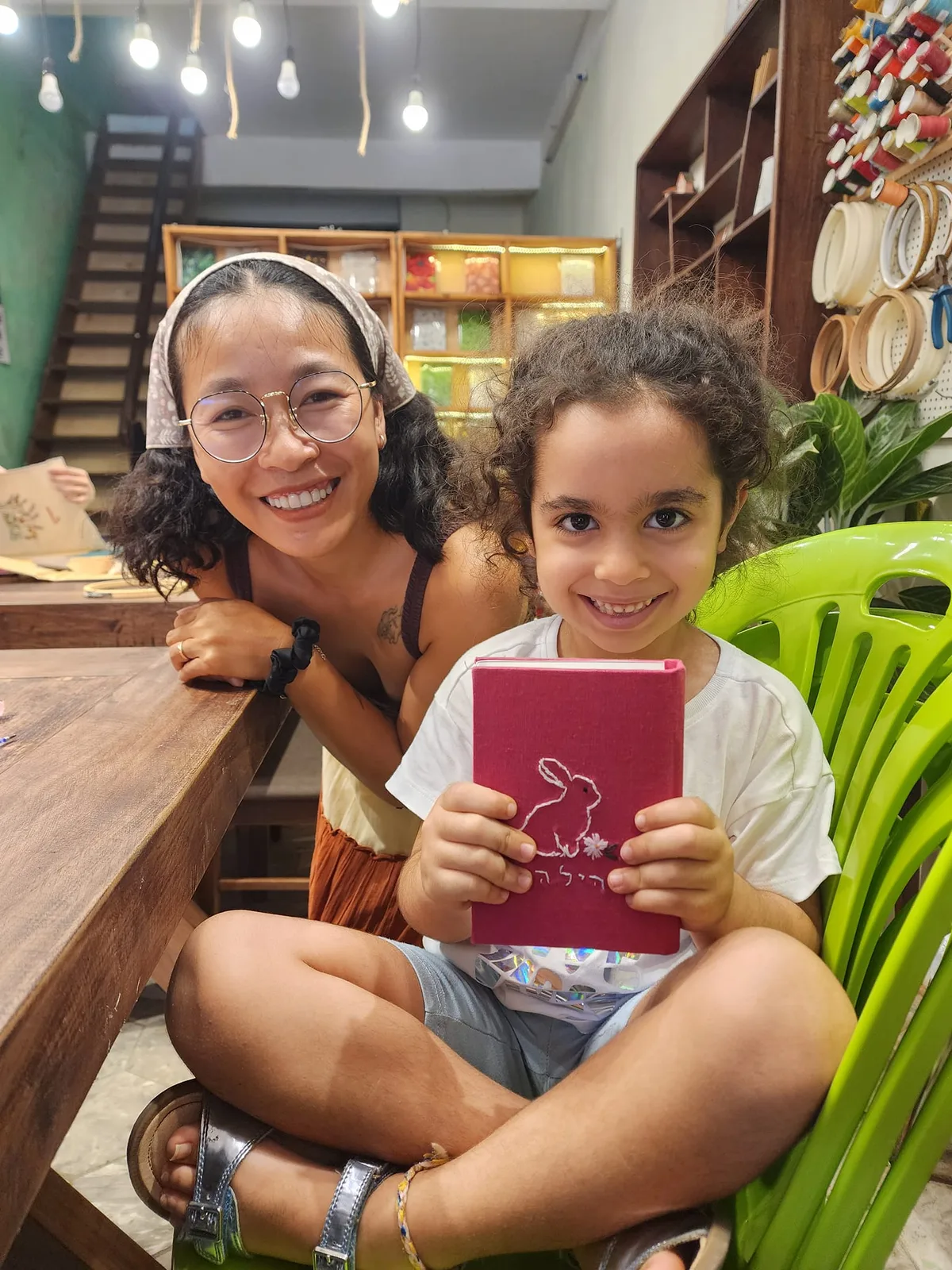 Embroidery workshop at home in Hoi An